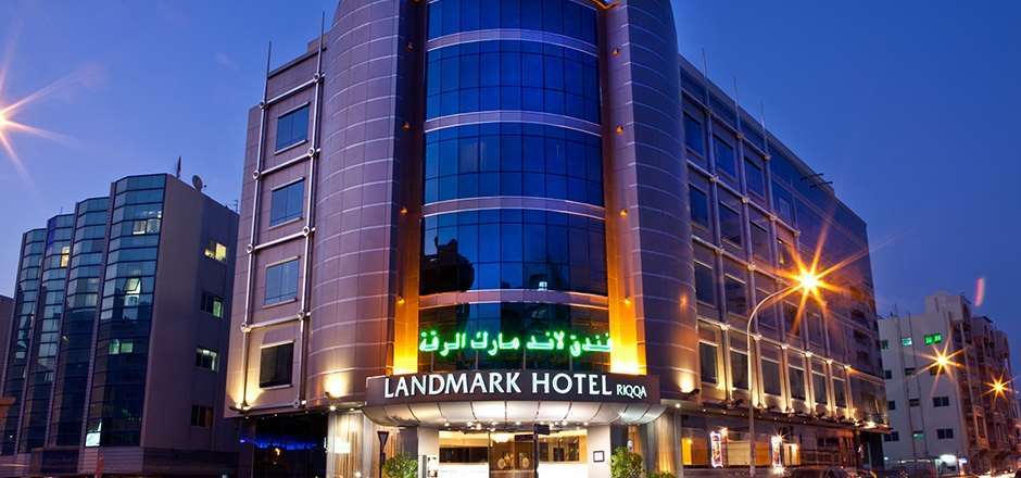 Landmark Riqqa Hotel Дубай Экстерьер фото